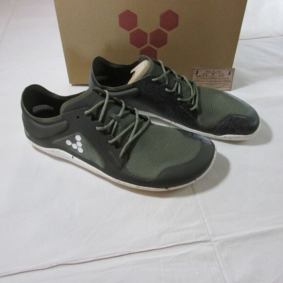 VivoBarefoot Men\'s Primus LIte III Running Shoes Botanical Green EU 49 US 15